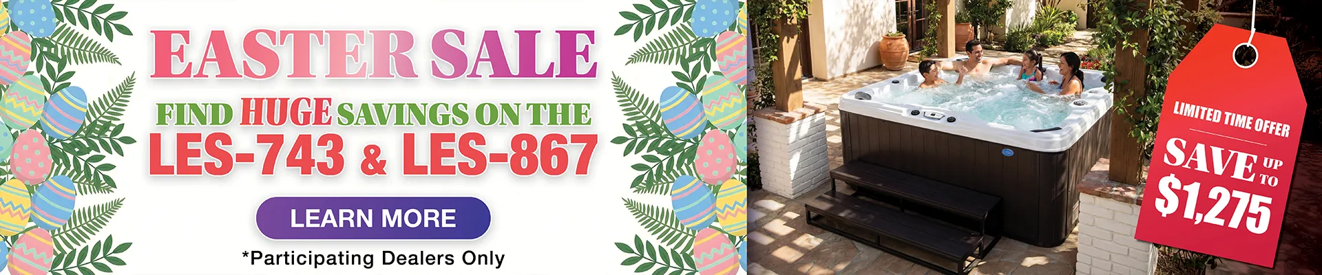 Calspas hot tub being used in a family setting - Bedford